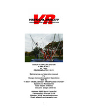 Vertical Reality 4 WAY Maintenance And Operation Manual