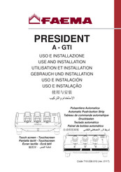 Faema President A Use And Installation