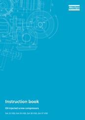 Atlas Copco GA 22 VSD Instruction Book