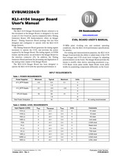 ON Semiconductor KLI-4104 User Manual
