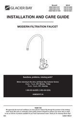 Glacier bay HD67409-0101 Installation And Care Manual