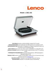 LENCO L-30 User Manual
