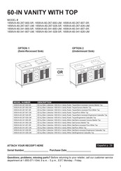 ED Ellen DeGeneres 1658VA-60-341-926-UM Installation Instructions Manual