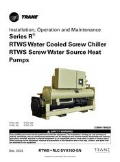 Trane RTWS Series Installation, Operation And Maintenance Manual