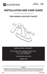 Glacier bay 704326 Installation And Care Manual