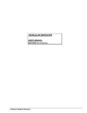 Futurecom 8A073X02 User Manual