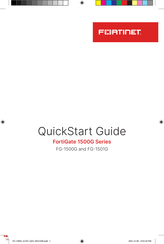 Fortinet FG-1501G Quick Start Manual