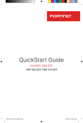 Fortinet FWF-51G-SFP Quick Start Manual