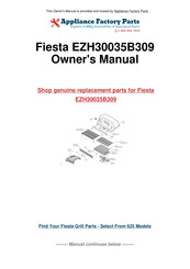 Fiesta EZH30035B309 Assembly Manual