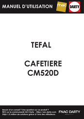 TEFAL CM520D Manual
