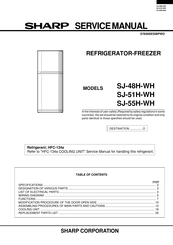 Sharp SJ-55H-WH Service Manual