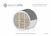saunalife EE6G Manual