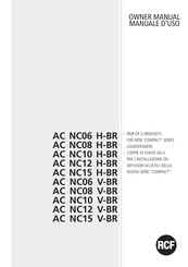 RCF AC NC12 H-BR Owner's Manual