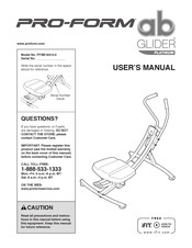 Pro-Form PFBE19412.0 User Manual