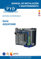 PYD Electrobombas AQUATANK 100 Operating And Maintenance Manual