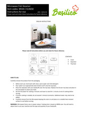 Basilico 614650 Instructions For Use Manual
