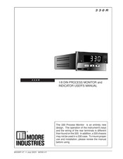 Moore Industries 330 User Manual