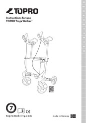 TOPRO Troja Walker2 Instructions For Use Manual