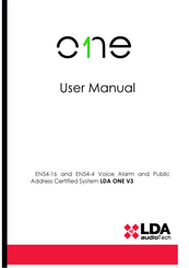 LDA Audio Tech ONE V3 User Manual