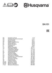 Husqvarna 967286401 Operator's Manual