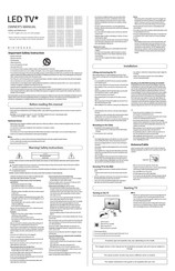 LG 65QNED80TAC Owner's Manual