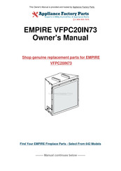 Empire Comfort Systems VFPC28IN33P- 1 Installation Instructions And Owner's Manual