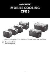 Dometic CFX 3 75DZ Short Operating Manual