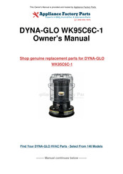 Dyna-Glo WK95C6C-1 Owner's Manual