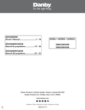 Danby DDR050BSWDB Owner's Manual