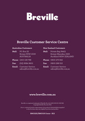 Breville the Compact & Simple Instruction Booklet