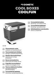 Dometic COOLFUN CX28 Installation And Operating Manual