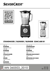 Silvercrest 360503 2010 Operating Instructions Manual