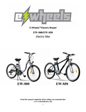 E-Wheels EW-800 Manual