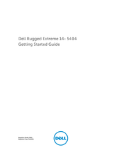 Dell Rugged Extreme 14 5404 Getting Started Manual