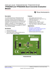 Texas Instruments TPS62A03EVM-028 User Manual