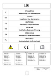 Diamond 90/80 FRE 15 Installation - Use - Maintenance
