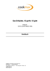 Diamond cookmax CXGFT665LR/650 Operating Instructions Manual