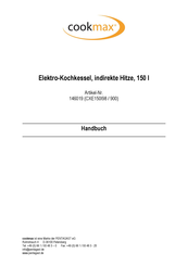 Diamond cookmax CXE50I77 Operating Instructions Manual