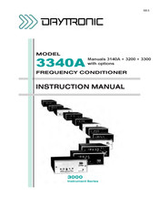 DayTronic 3140A Instruction Manual