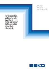 Beko RBI 6106 HCA Manual