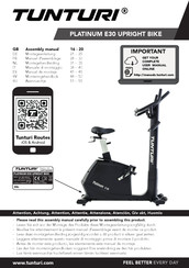 Tunturi 22PTUB3000 Assembly Manual
