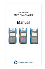 Cleerline SSF-OLS200SM Manual