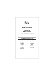 Cisco Meraki MS220-24-HW Quick Installation Manual