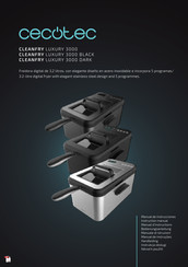 cecotec Cleanfry Luxury 3000 Dark Instruction Manual
