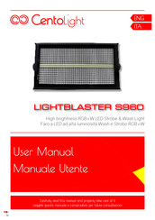 CentoLight LIGHTBLASTER S960 User Manual
