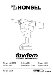 Honsel Rivdom ONE Manual