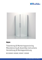 Bohle Aqua BO 5200406 Manual