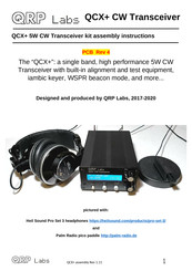 QRP Labs QCX+ Assembly Instructions Manual