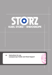 Karl Storz 8575GN Instructions For Use Manual