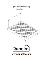 Dunelm Allysia Instructions Manual